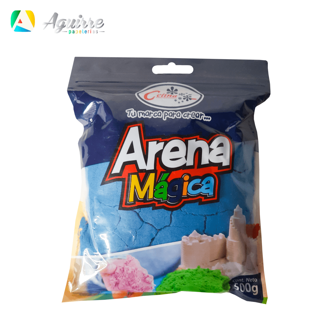 ARENA MAGICA CELINA 500 GR AZUL 0100014155