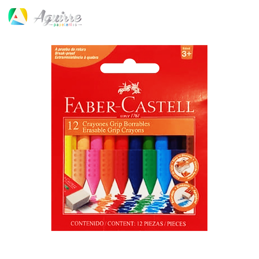 Crayon de couleur Jumbo Tri 12 Faber Castell
